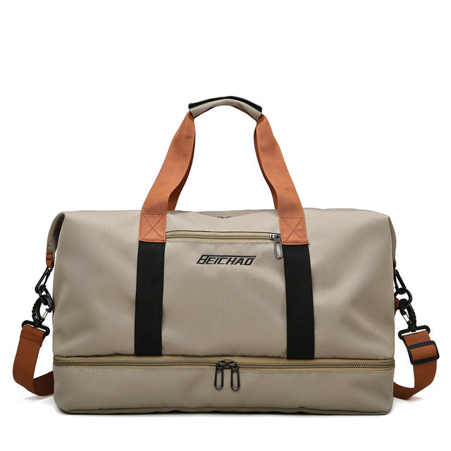 Men's Waterproof Gym Bag for Travel and Fitness