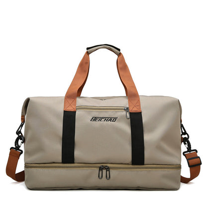 Men's Waterproof Gym Bag for Travel and Fitness