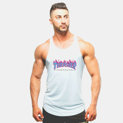 Cotton Men's Vest for Gym and Travel Activities