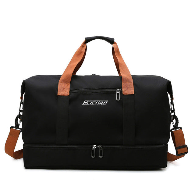 Men's Waterproof Gym Bag for Travel and Fitness