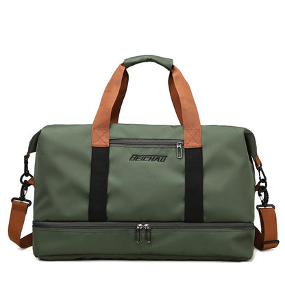 Men's Waterproof Gym Bag for Travel and Fitness