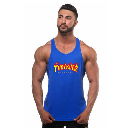 Cotton Men's Vest for Gym and Travel Activities