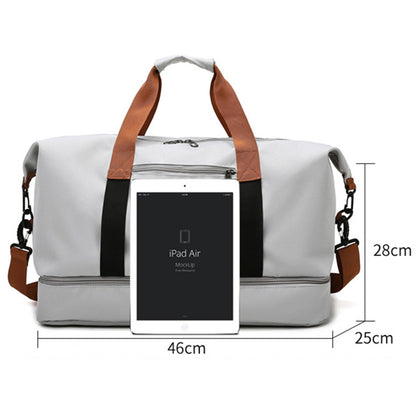 Men's Waterproof Gym Bag for Travel and Fitness