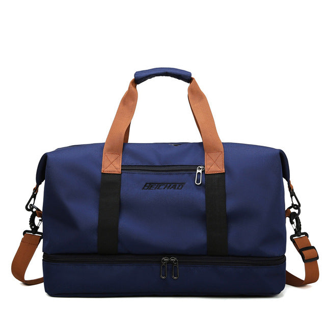 Men's Waterproof Gym Bag for Travel and Fitness